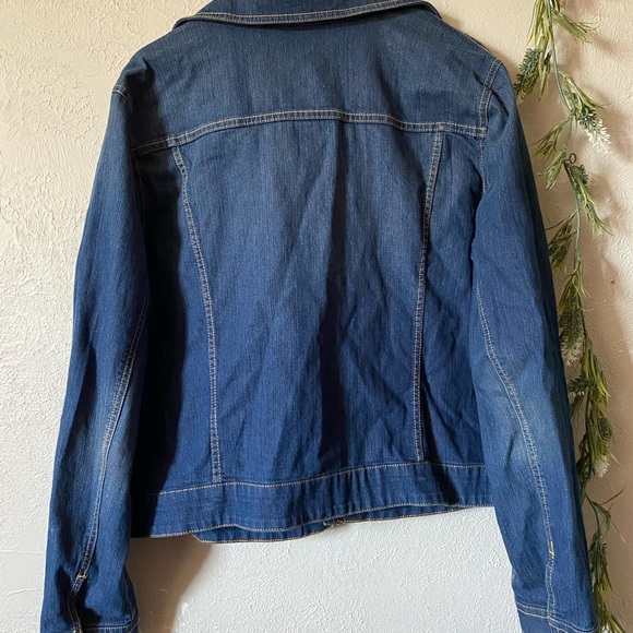 Faded Glory Dark Blue Jean Jacket - Picture 2 of 6